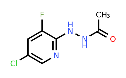 CAS 1150561-82-2 | N'-(5-Chloro-3-fluoropyridin-2-yl)acetohydrazide