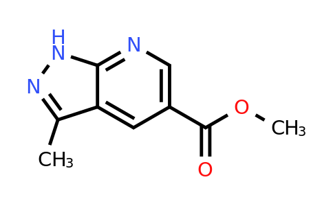 CAS 1150618-05-5 | methyl 3-methyl-1H-pyrazolo[3,4-b]pyridine-5-carboxylate