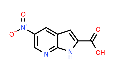 5-nitro-1H-pyrrolo[2,3-b]pyridine-2-carboxylic acid