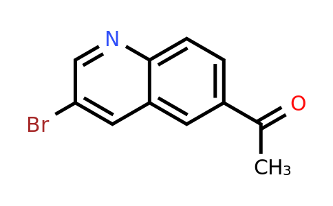 CAS 1150618-23-7 | 1-(3-Bromoquinolin-6-yl)ethanone