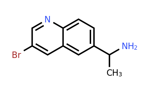 CAS 1150618-24-8 | 1-(3-Bromoquinolin-6-yl)ethanamine
