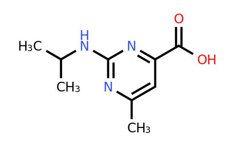 CAS 1150644-40-8 | 2-(Isopropylamino)-6-methylpyrimidine-4-carboxylic acid