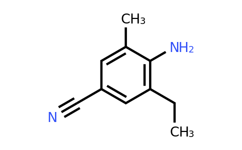 CAS 1150644-73-7 | 4-Amino-3-ethyl-5-methylbenzonitrile