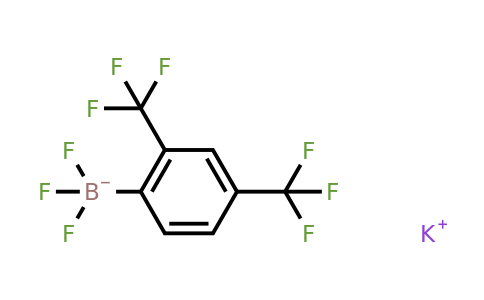 CAS 1150655-10-9 | Potassium 2,4-bis(trifluoromethyl)phenyltrifluoroborate