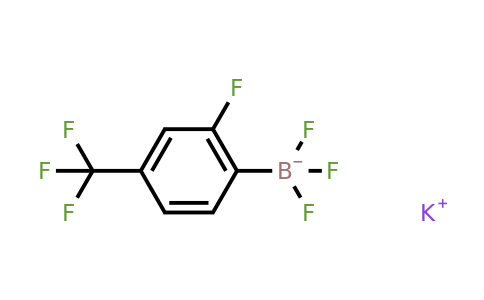 CAS 1150655-12-1 | Potassium 2-fluoro-4-(trifluoromethyl)phenyltrifluoroborate