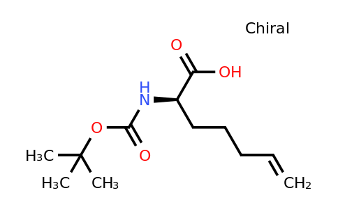 CAS 1150697-96-3 | (R)-2-(Boc-amino)-6-heptenoic acid