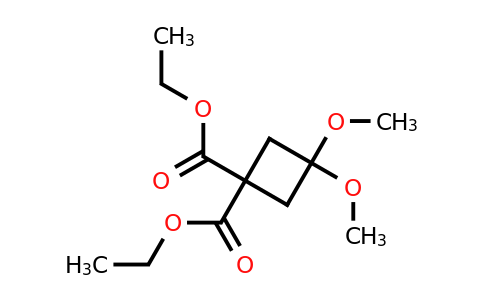 CAS 115118-67-7 | 1,1-diethyl 3,3-dimethoxycyclobutane-1,1-dicarboxylate