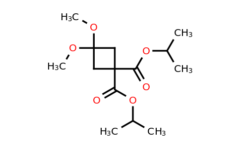 CAS 115118-68-8 | Diisopropyl 3,3-dimethoxycyclobutane-1,1-dicarboxylate