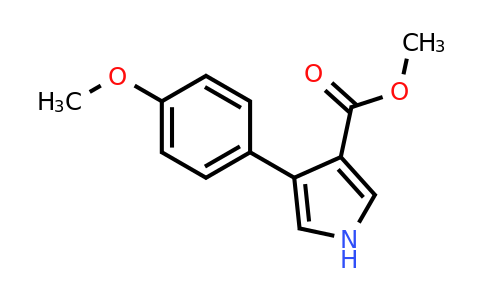 CAS 1151530-49-2 | Methyl 4-(4-methoxyphenyl)-1H-pyrrole-3-carboxylate