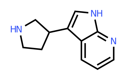 CAS 1151768-87-4 | 3-(pyrrolidin-3-yl)-1H-pyrrolo[2,3-b]pyridine