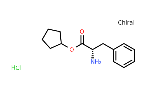 CAS 1151805-39-8 | cyclopentyl (2S)-2-amino-3-phenylpropanoate hydrochloride