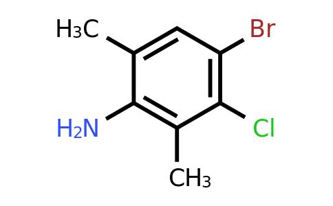 CAS 1151863-30-7 | 4-Bromo-3-chloro-2,6-dimethylaniline