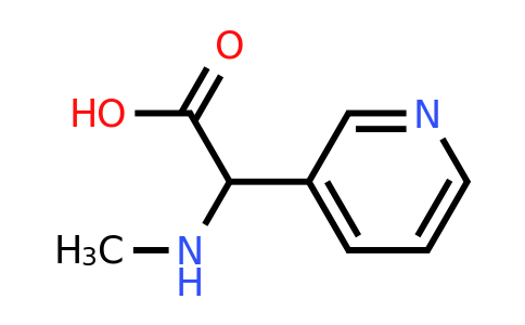 CAS 115200-98-1 | 2-(methylamino)-2-(pyridin-3-yl)acetic acid