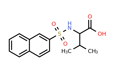 CAS 115239-41-3 | 3-methyl-2-(naphthalene-2-sulfonamido)butanoic acid