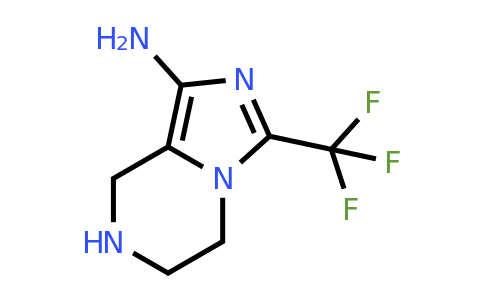 CAS 1152439-79-6 | 3-(trifluoromethyl)-5H,6H,7H,8H-imidazo[1,5-a]pyrazin-1-amine