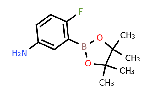 CAS 1152441-29-6 | 4-Fluoro-3-(4,4,5,5-tetramethyl-1,3,2-dioxaborolan-2-YL)aniline