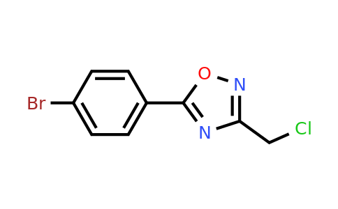 CAS 1152498-89-9 | 5-(4-Bromophenyl)-3-(chloromethyl)-1,2,4-oxadiazole