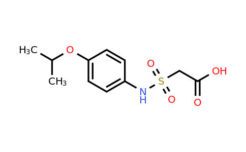 CAS 1152502-54-9 | 2-{[4-(propan-2-yloxy)phenyl]sulfamoyl}acetic acid