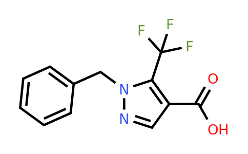 CAS 1152504-29-4 | 1-Benzyl-5-(trifluoromethyl)-1H-pyrazole-4-carboxylic acid