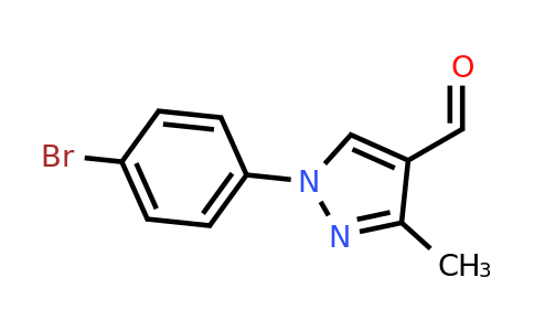 CAS 1152504-87-4 | 1-(4-bromophenyl)-3-methyl-1H-pyrazole-4-carbaldehyde