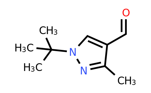 CAS 1152506-33-6 | 1-(tert-Butyl)-3-methyl-1H-pyrazole-4-carbaldehyde