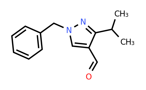 CAS 1152508-93-4 | 1-benzyl-3-(propan-2-yl)-1H-pyrazole-4-carbaldehyde