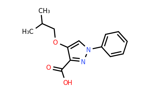 CAS 1152512-05-4 | 4-(2-Methylpropoxy)-1-phenyl-1H-pyrazole-3-carboxylic acid