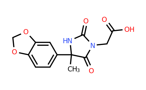 CAS 1152513-77-3 | 2-[4-(1,3-dioxaindan-5-yl)-4-methyl-2,5-dioxoimidazolidin-1-yl]acetic acid