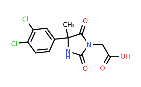 CAS 1152513-85-3 | 2-[4-(3,4-dichlorophenyl)-4-methyl-2,5-dioxoimidazolidin-1-yl]acetic acid