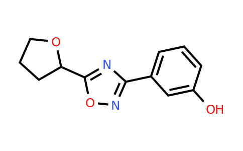 CAS 1152514-20-9 | 3-[5-(Oxolan-2-yl)-1,2,4-oxadiazol-3-yl]phenol
