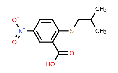 CAS 1152516-63-6 | 2-[(2-methylpropyl)sulfanyl]-5-nitrobenzoic acid