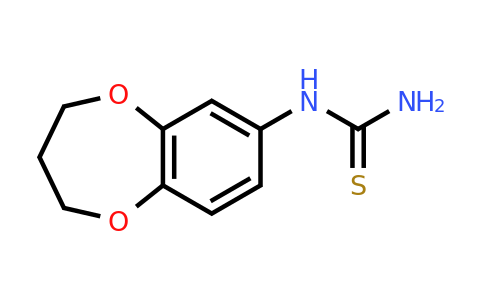 CAS 1152526-78-7 | (3,4-Dihydro-2H-1,5-benzodioxepin-7-yl)thiourea