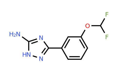 CAS 1152533-08-8 | 3-[3-(Difluoromethoxy)phenyl]-1H-1,2,4-triazol-5-amine
