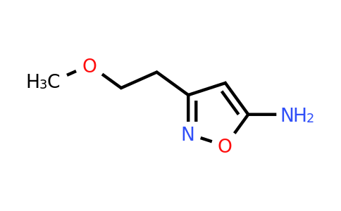 CAS 1152534-36-5 | 3-(2-Methoxyethyl)-1,2-oxazol-5-amine