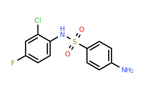 CAS 1152538-43-6 | 4-Amino-N-(2-chloro-4-fluorophenyl)benzenesulfonamide