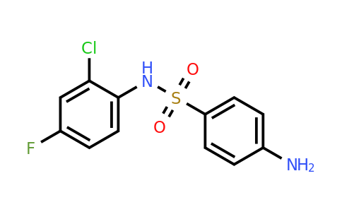 4-Amino-N-(2-chloro-4-fluorophenyl)benzenesulfonamide