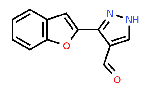CAS 1152541-71-3 | 3-(1-Benzofuran-2-yl)-1H-pyrazole-4-carbaldehyde