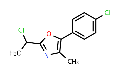 CAS 1152541-88-2 | 2-(1-chloroethyl)-5-(4-chlorophenyl)-4-methyl-1,3-oxazole