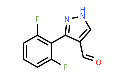 CAS 1152542-08-9 | 3-(2,6-difluorophenyl)-1H-pyrazole-4-carbaldehyde