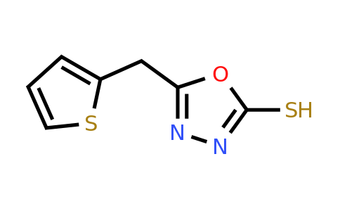 CAS 1152542-90-9 | 5-(Thiophen-2-ylmethyl)-1,3,4-oxadiazole-2-thiol