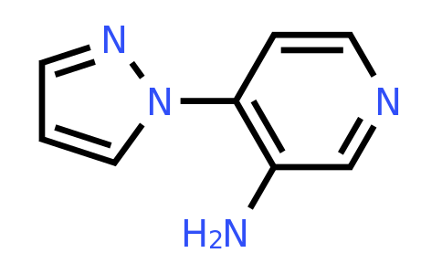 CAS 1152543-41-3 | 4-(1H-Pyrazol-1-yl)pyridin-3-amine