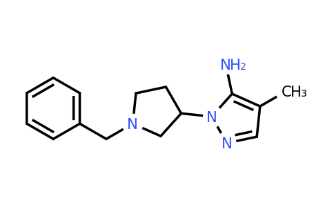 CAS 1152544-73-4 | 1-(1-benzylpyrrolidin-3-yl)-4-methyl-1H-pyrazol-5-amine