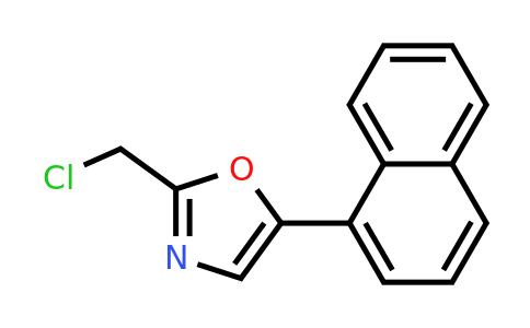 CAS 1152546-40-1 | 2-(chloromethyl)-5-(naphthalen-1-yl)-1,3-oxazole