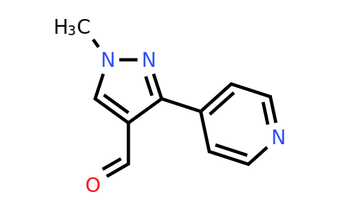 CAS 1152546-66-1 | 1-Methyl-3-(pyridin-4-yl)-1H-pyrazole-4-carbaldehyde
