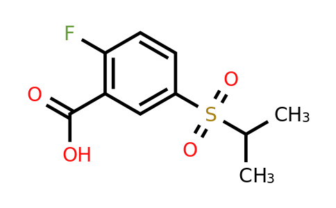 CAS 1152548-25-8 | 2-Fluoro-5-(propane-2-sulfonyl)benzoic acid