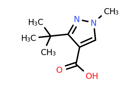 CAS 1152548-57-6 | 3-tert-butyl-1-methyl-1H-pyrazole-4-carboxylic acid