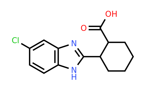 CAS 1152551-69-3 | 2-(5-chloro-1H-1,3-benzodiazol-2-yl)cyclohexane-1-carboxylic acid