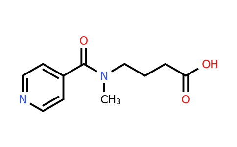 CAS 1152556-15-4 | 4-[N-Methyl-1-(pyridin-4-yl)formamido]butanoic acid