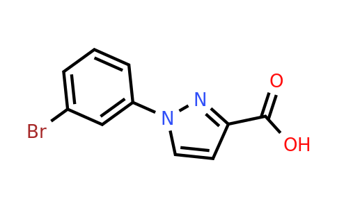 CAS 1152557-01-1 | 1-(3-Bromophenyl)-1H-pyrazole-3-carboxylic acid
