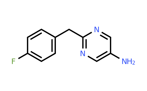 CAS 1152557-45-3 | 2-[(4-Fluorophenyl)methyl]pyrimidin-5-amine
